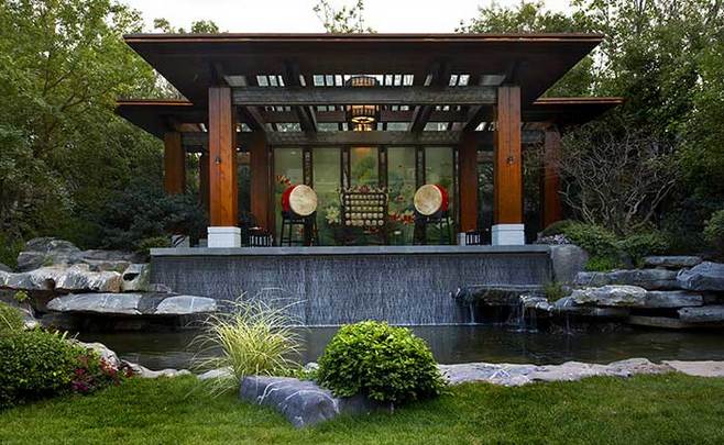 北京泰禾運河岸上的院子--寫意五大宅賞析 - 別墅景觀 - 景觀設計,城市規(guī)劃,城市設計,園林設計,建筑設計--奧雅設計集團