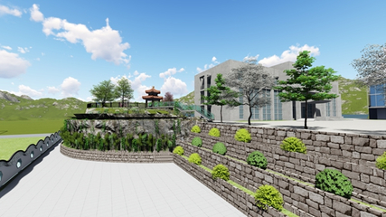 凱創(chuàng)園林承接的景觀設計項目案例